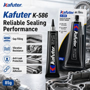 Kafuter K-586 Black High-Temp RTV Silicone Gasket Maker