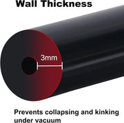 Silicone Vacuum Hose 10FT Automotive Vacuum Windshield Washer Line Universal