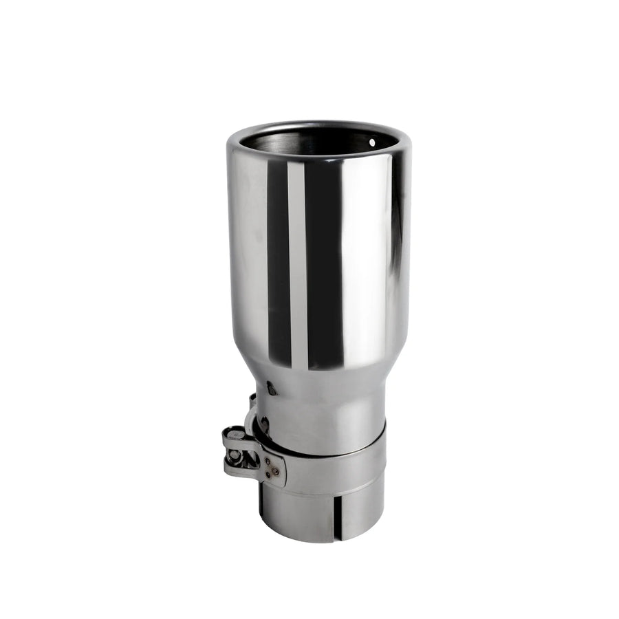 Universal Stainless Steel Exhaust Tip, 2.5-Inch