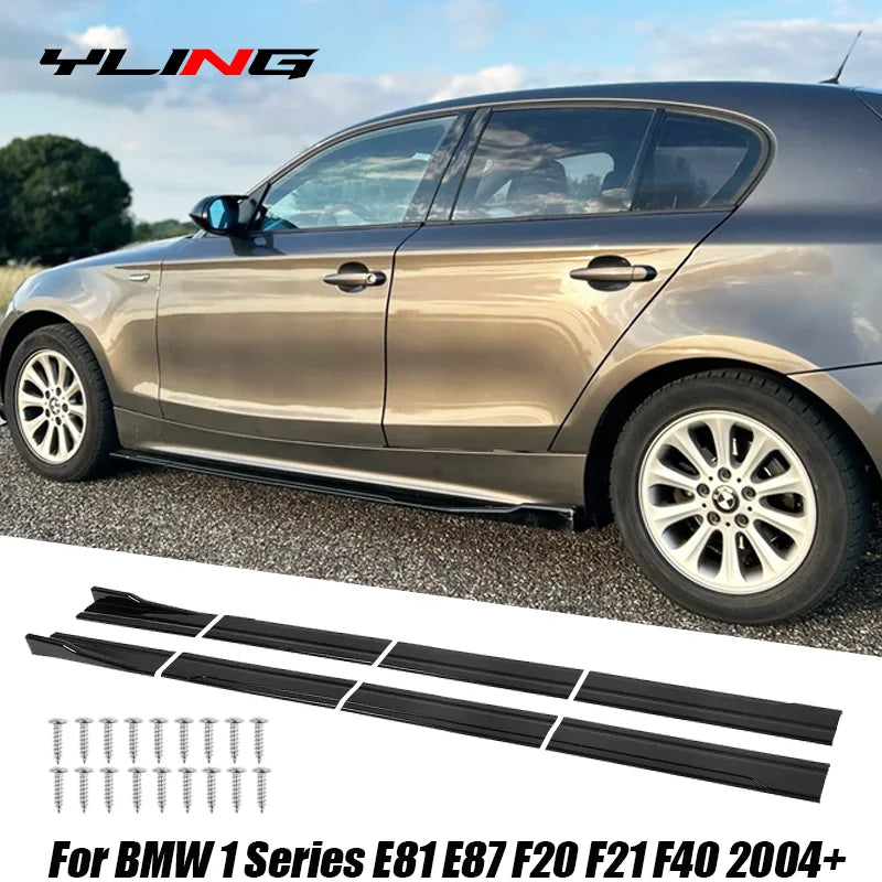 Side Skirt Extension Set for BMW 1 Series