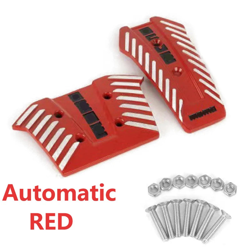 Aluminum Pedal Cover Set – Manual & Automatic Options