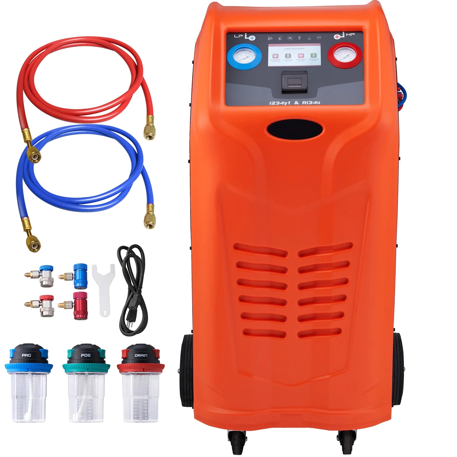 Automatic Automotive Refrigerant Recovery & Recharge Machine