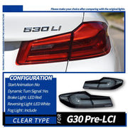 LED Tail Light Assembly for BMW 5 Series G30/G38 2018–2021