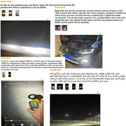 2-Piece H1/H4/H7/H11/9005/9006 LED Headlight Bulb – 4300K, CANBUS
