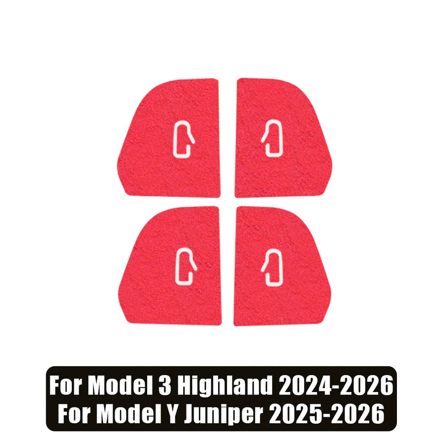 Door and Window Switch Button Decals for Tesla Model 3 and Model Y