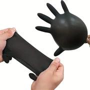 Black Disposable Work Gloves – 10 to 100 Pack