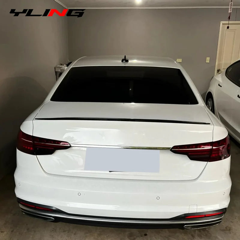 Gloss Black Trunk Spoiler for 2013–2020 Audi A3/A4/A6 – Sedan