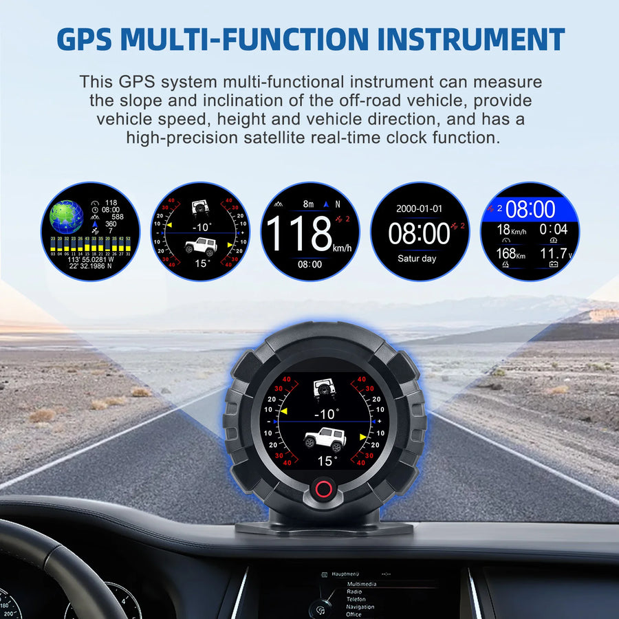 X95 GPS Car Head-Up Display and Digital Performance Gauge