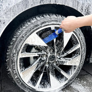 Blue Wheel & Tire Cleaning Brushes - Single or 3-Piece Set