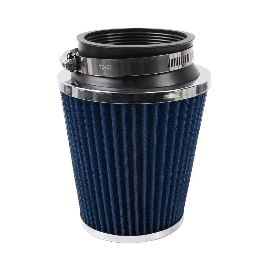 Intake Air Filter Set for 76MM 3Inch Universal Car Air Filter Sport Power Mesh Cone Air Cleaner High Flow Car Cold Air Intake Filter