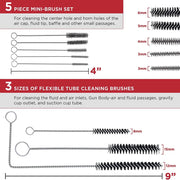 26-Piece Airbrush and Spray Gun Cleaning Kit