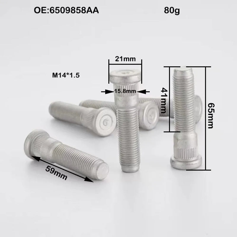 Wheel Bolts for Dodge Durango Jeep Grand Cherokee 2011-2021 Wrangler 2020-2021 Ram 1500