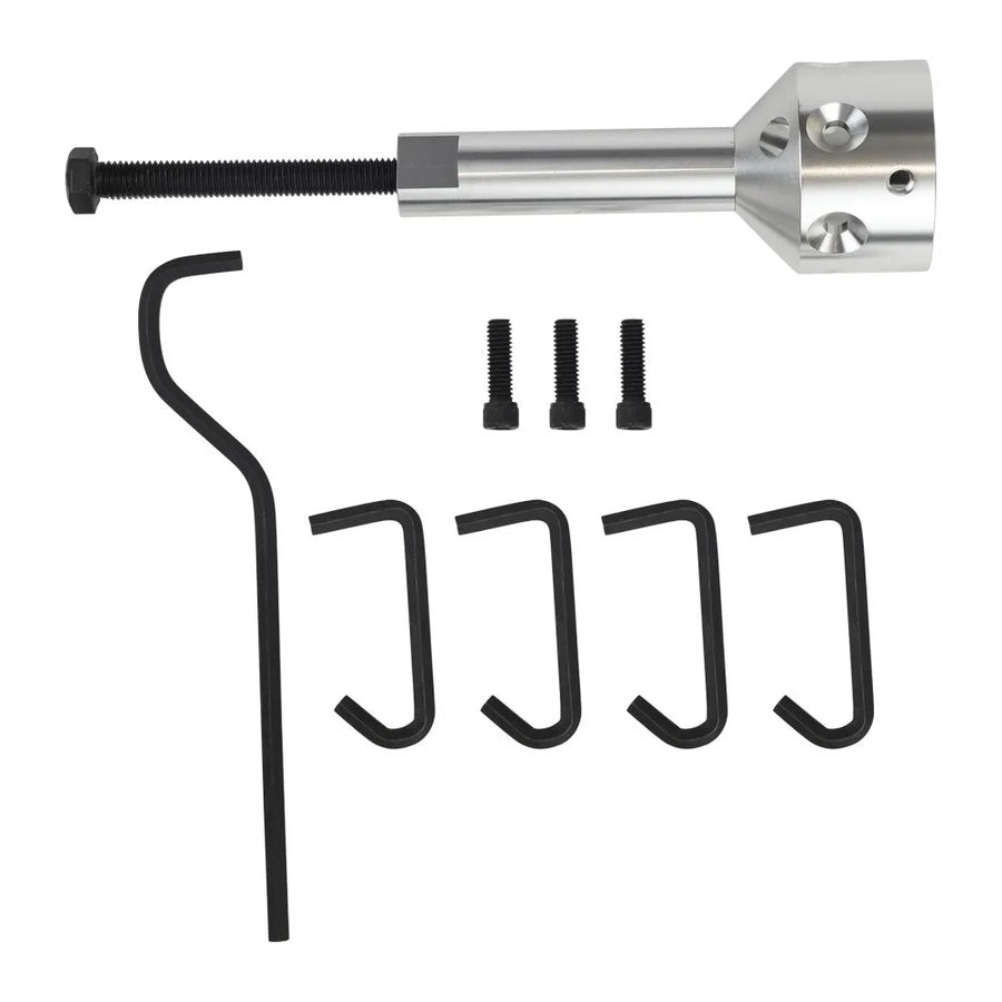 Steel Hub Fan Blade Blower Wheel Puller Remover Tool Kit for 5/8" Belt Drive and 1/2" Or Less Direct