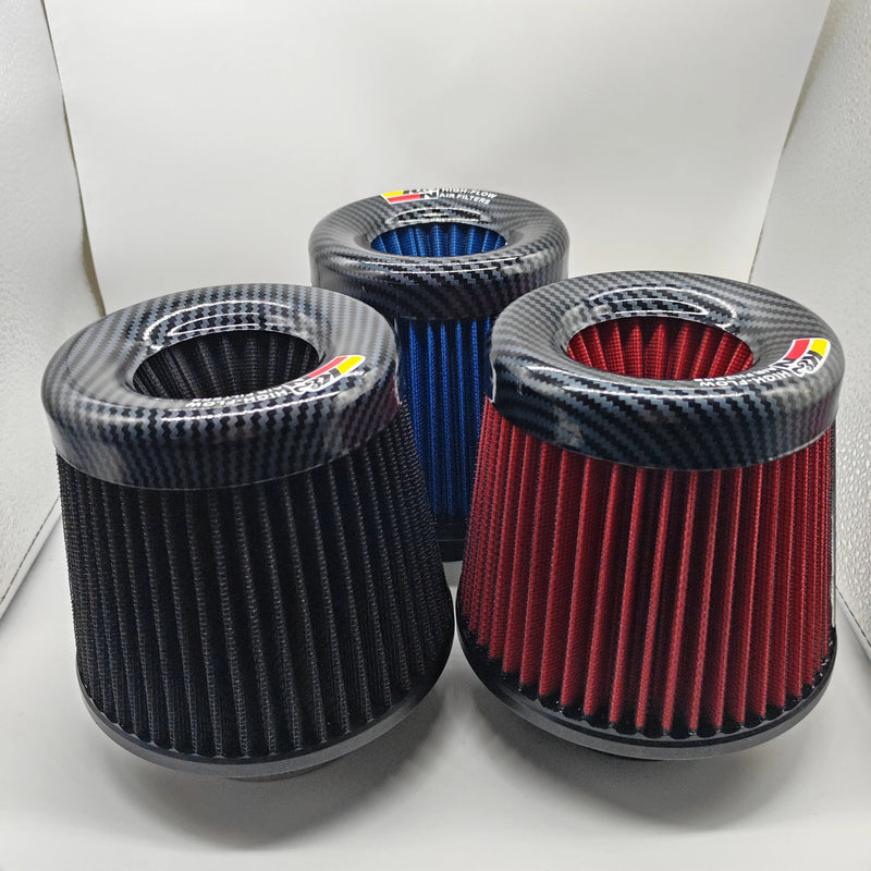Universal 3-Inch 76mm Mushroom-Style Air Filter