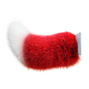 Remote-Controlled Sound-Activated Plush Wagging Tail for Cars and Bicycles