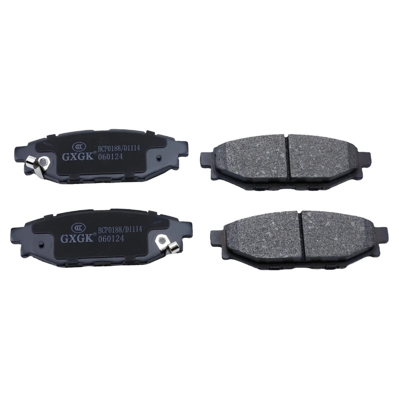 Rear Semi-Metallic Brake Pad Set for Subaru Legacy/Forester/Outback/BRZ/Impreza