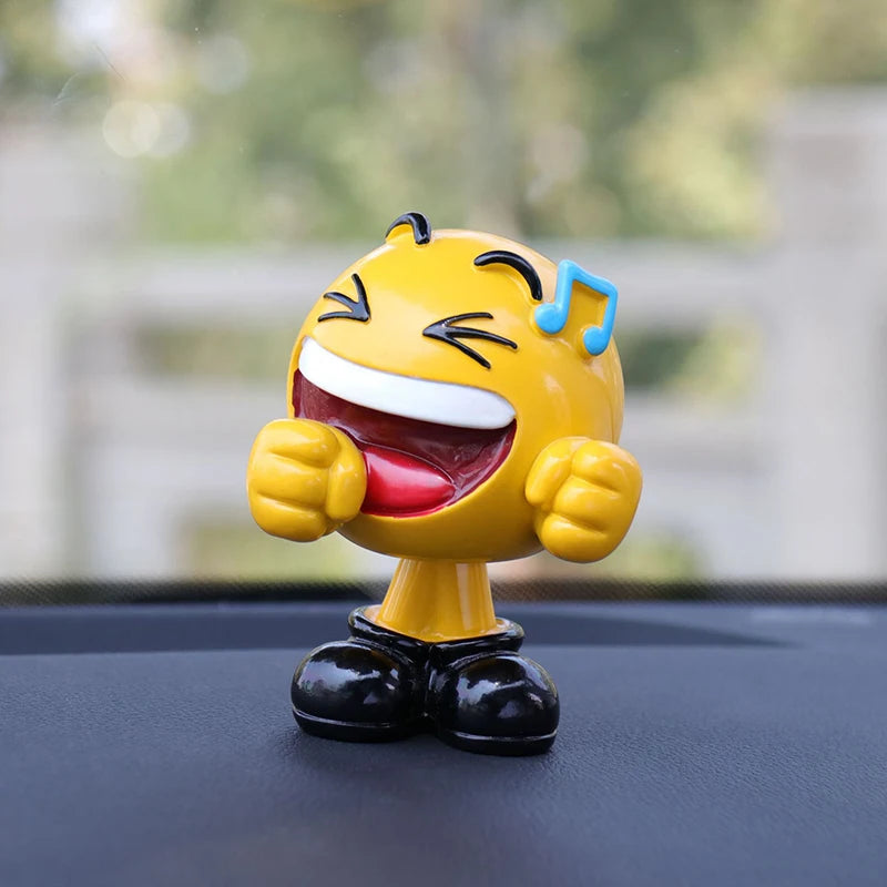 Cartoon Bobblehead Car Dashboard Ornament