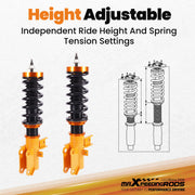 24-Way Adjustable Coilover Suspension Kit for Chevrolet Camaro 2010-2015