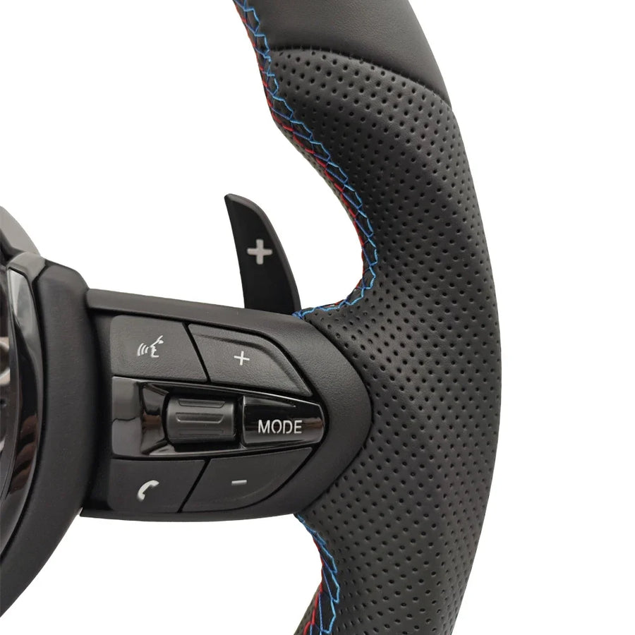 Flat-Bottom M Sport Steering Wheel for BMW M3, M4, M5