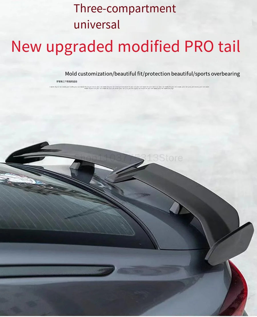 Universal Butterfly-Style Rear Trunk Spoiler