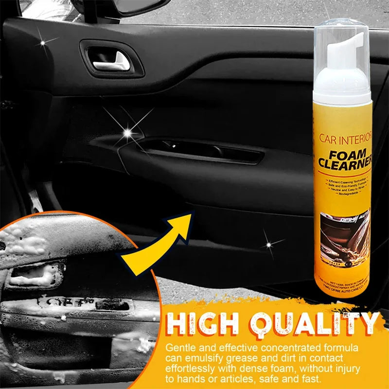 Automotive Interior Foam Cleaner for Leather, Fabric and Headliners