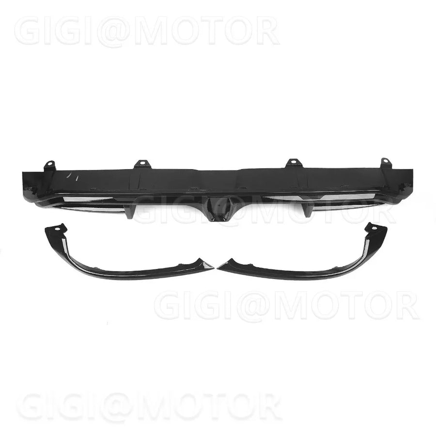 Gloss Black LED Rear Diffuser – 2022–2024 Honda Civic Hatchback