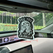 Valhalla Awaits - Viking Northern Warrior Gift Special Edition Cologne Car Air Freshener