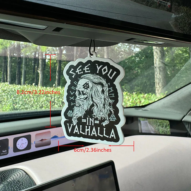 Valhalla Awaits - Viking Northern Warrior Gift Special Edition Cologne Car Air Freshener