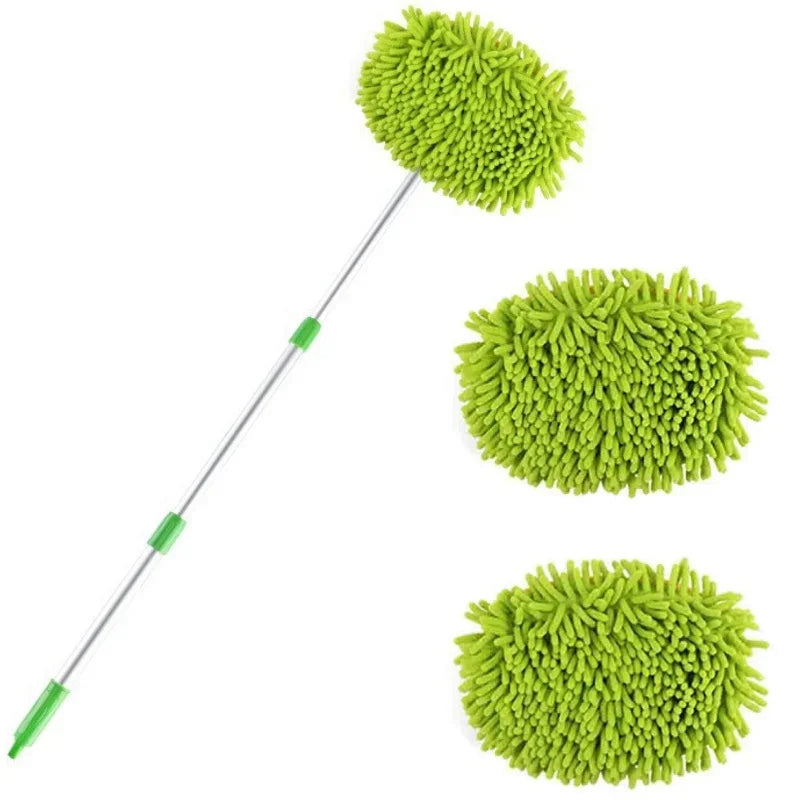 45-Inch Microfiber Car Wash Brush Mop Kit