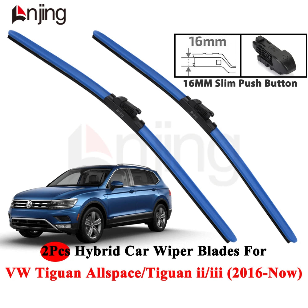 Windshield Wiper Blade Set for VW Volkswagen Tiguan Allspace -Now and Newer 2016