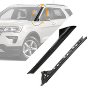 BB5Z-7803137-AB BB5Z-7803137-BA 2-Piece Left Side Windshield A-Pillar Molding Trim for 2011-2019 Ford