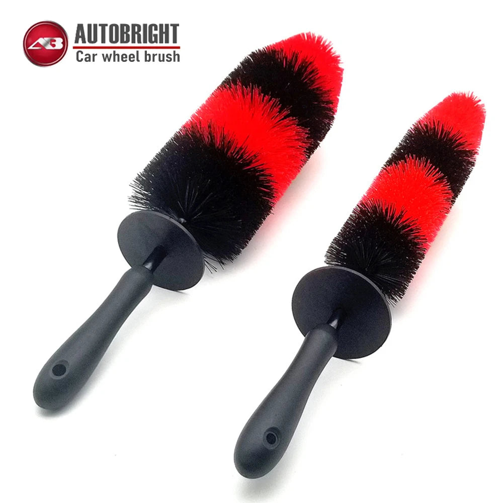 Wheel Cleaning Brushes - Large, Small or 2-Piece Set