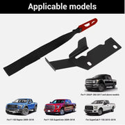 Ford F-Series Rear Seat Release Latch Kit – Black/Red