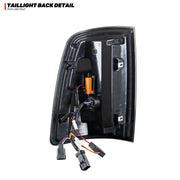 Dodge Ram 4th-Gen Sequential LED Tail Light Pair – Clear Lens