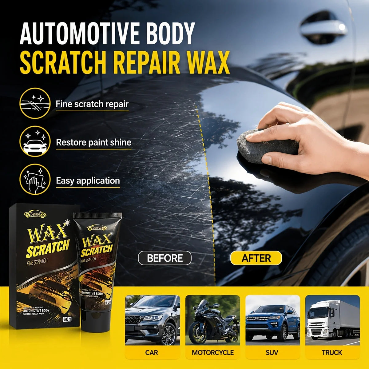 Auto Scratch Remover Paint Care Tools Auto Swirl Remover Scratches Repair Polishing Car Body Grinding