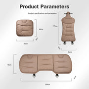 Universal Leather-look Car Seat Cover and Cushion Set