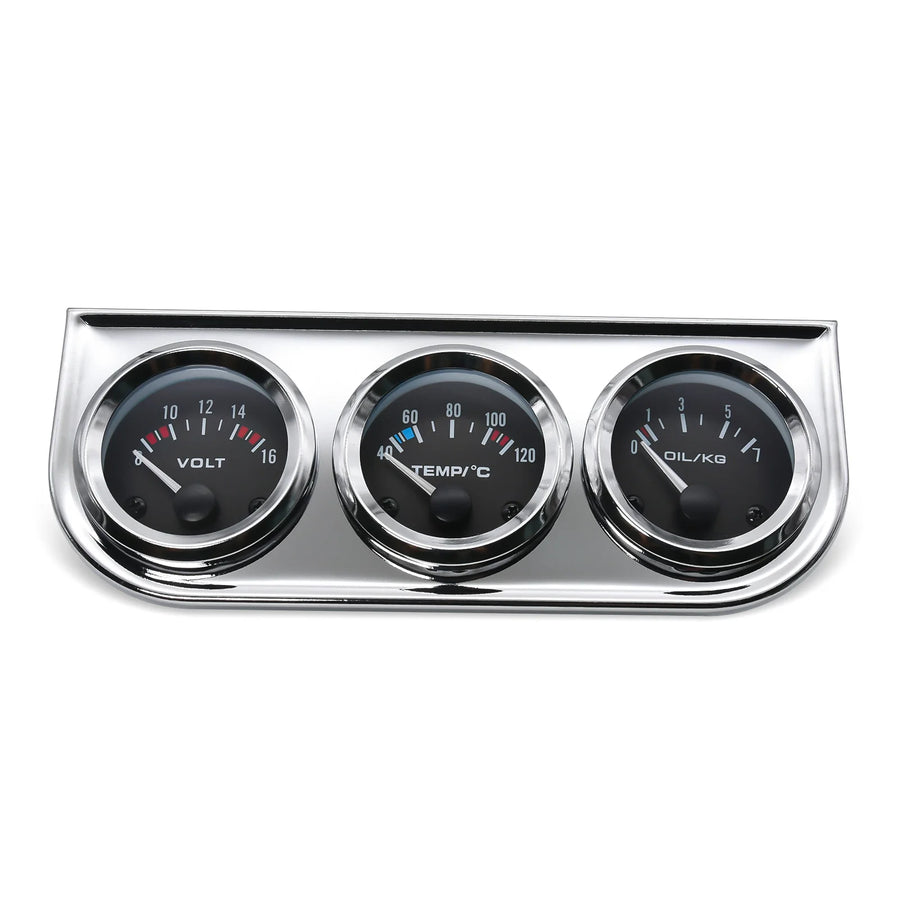 52mm Oil Pressure, Water Temperature, Oil Temperature and More Automotive Gauge