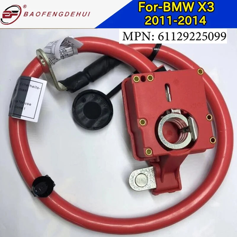 BMW X3 F25 Positive Battery Fuse Cable 2011-2014 - 61129225099