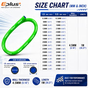 Universal Straight Silicone Coolant Hose, 6.5-38mm, 1 Meter