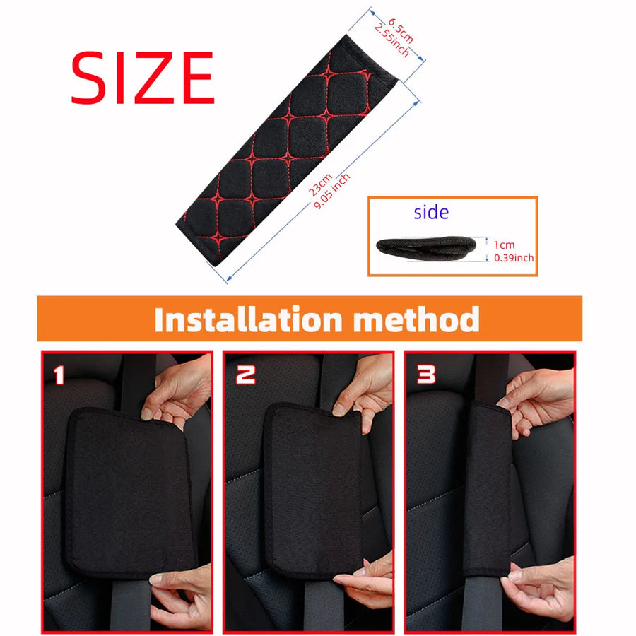 Seat Belt Shoulder Pad Set