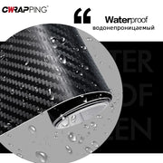 Carbon-Fiber-Look Vinyl Wrap Film – 2D to 9D Styles