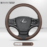 Nappa 37-38CM Steering Wheel Cover for Lexus RX NX ES GX IS ES300h ES350h NX350h NX450h