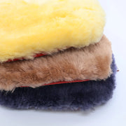 Wool Car Wash Mitt - Purple, Off-White or Brown