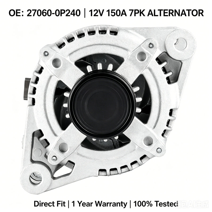 150A Alternator for Toyota Sienna/Highlander 3.5L 2007-2016