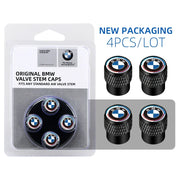 BMW M 50th-Style Aluminum Tire Valve Caps – 4-Piece Set