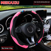 Steering Wheel Cover – carbon-fiber-look, 38cm