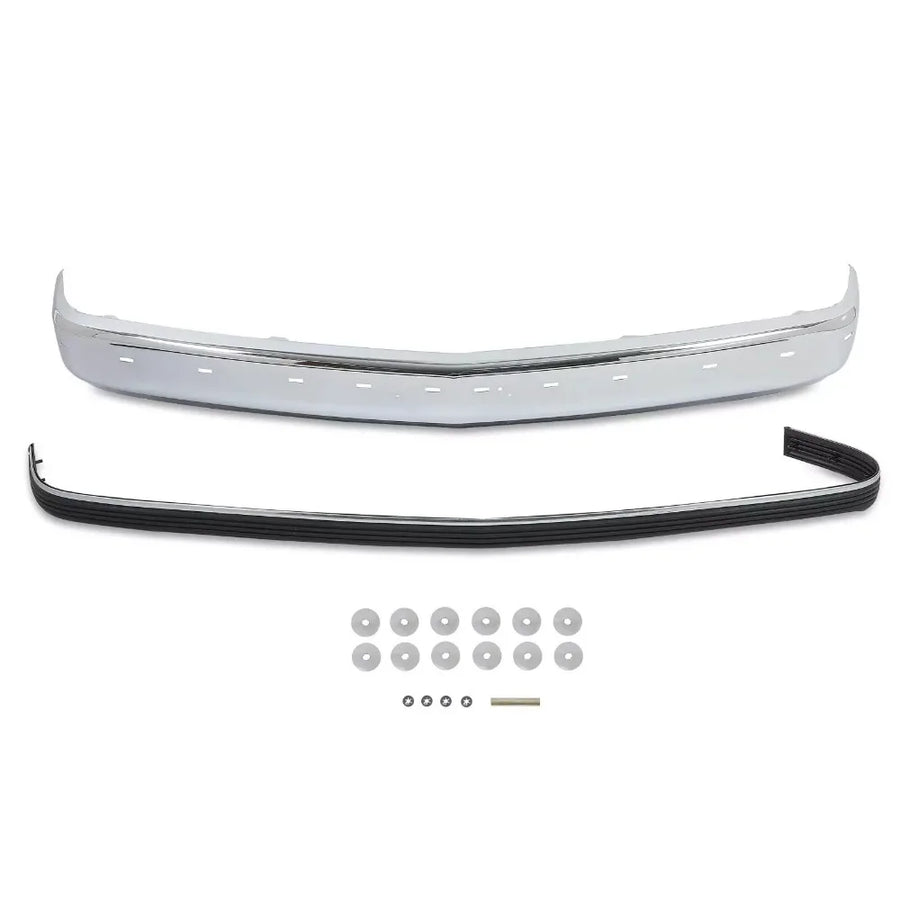 Chrome Front Bumper Kit – 1988–2000 Chevrolet/GMC C/K & SUVs