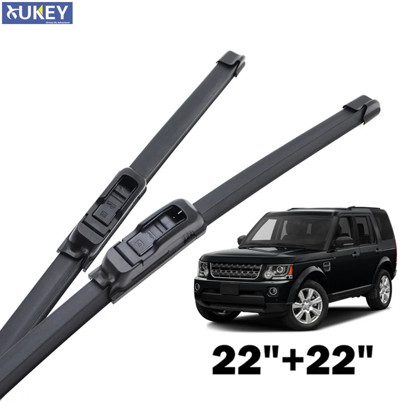 Front Windshield Wiper Blade Set for Land Rover Discovery 3 4 LR3 LR4 2004-2013