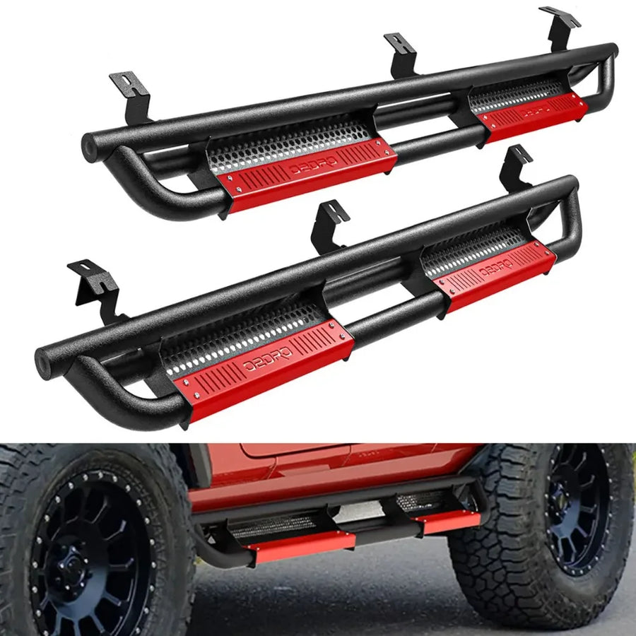 6 in Drop-Step Running Boards for 2005–2023 Toyota Tacoma Double Cab