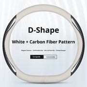 Leather Steering Wheel Cover for Mercedes-Benz E300 A B C E S-Class W205 W212 W210 W221 W205